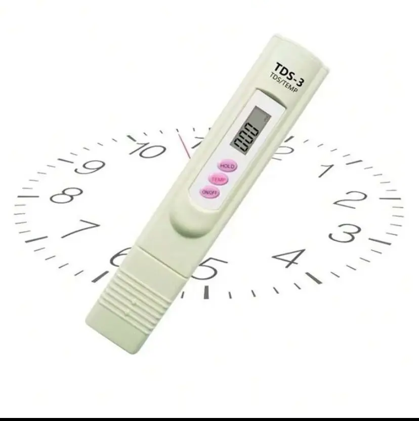 جهاز لقياس الملوحة والصلبة الذائبة TDS نسبة الاملاح / اصلي مكفول سنة.
