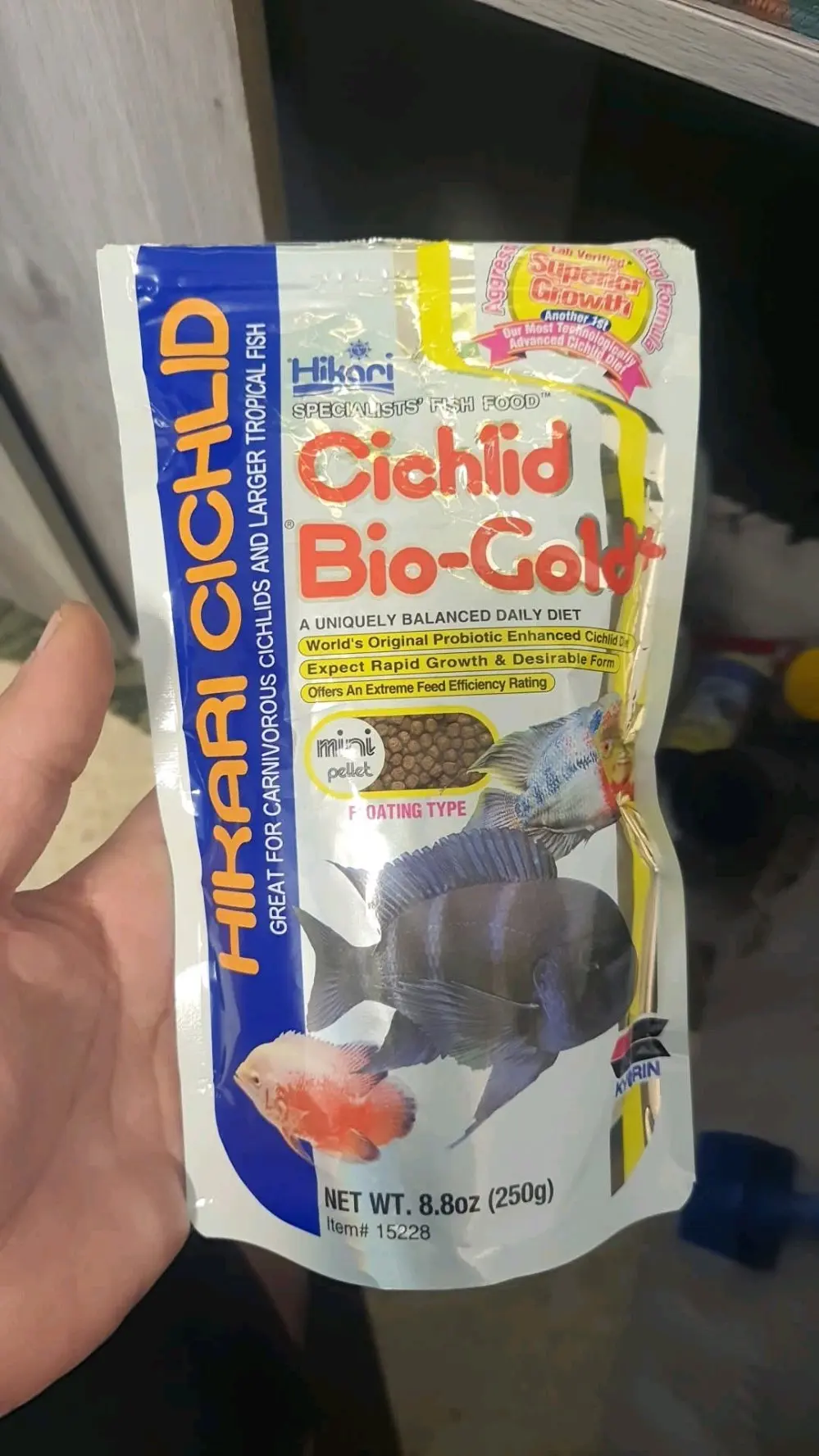 حوض سمك نهري 100×40×40 مع طاولة