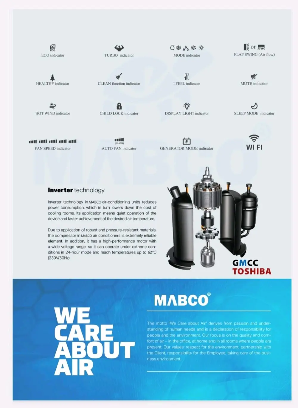 مكيفات مايكو mabco