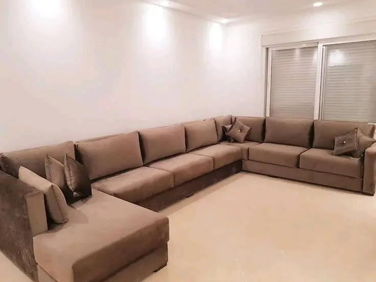 اطقم كورنر تفصيل على المتر  خشب سويد واسفنج دانلوب قماش واتربروف