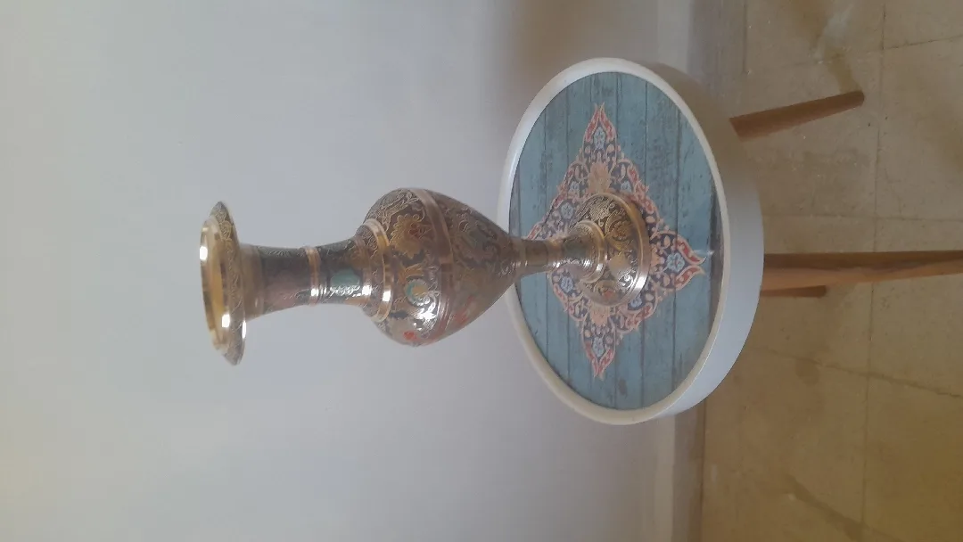 فازه نحاس انتيك محبر