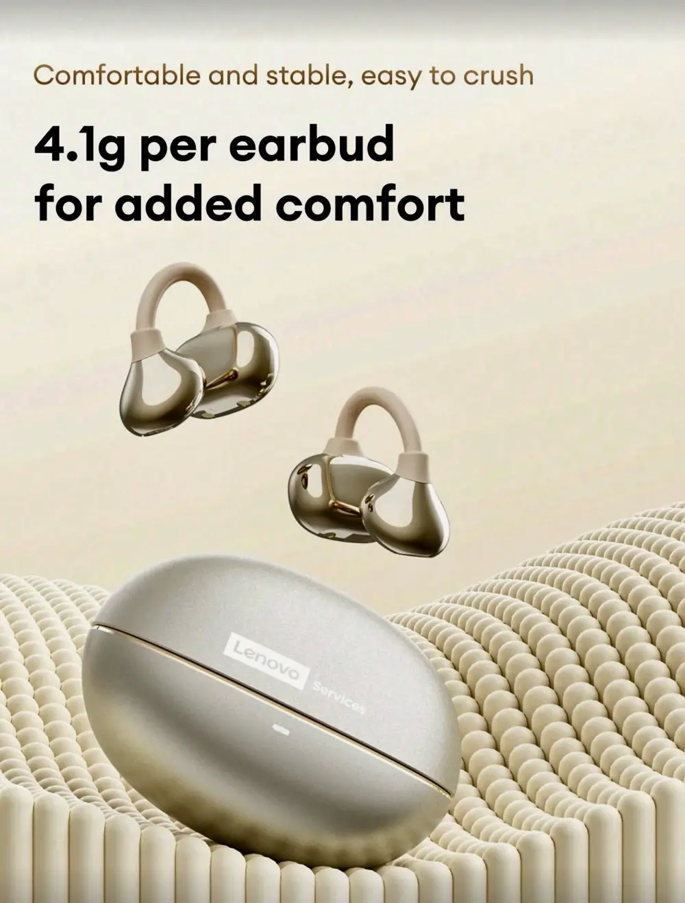 إذا بتدور على سماعة بتجمع بين "الفخامة" و"الراحة" وبسعر لقطة، سماعة Lenovo RS106