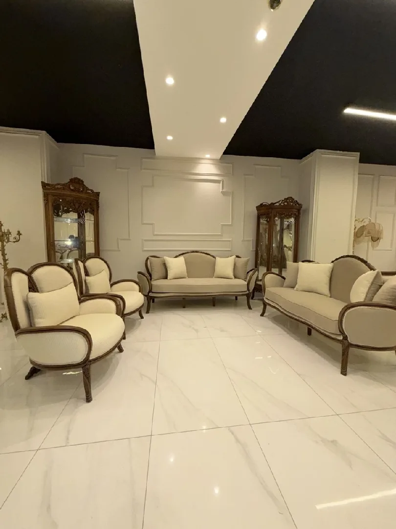 طقم كنب ٨ مقاعد مصري