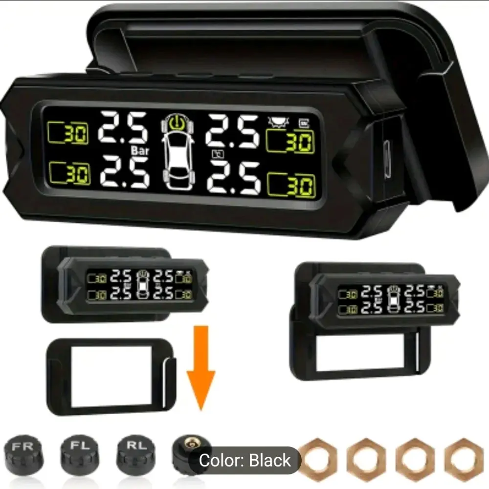 جهاز قياس ضغط الإطارات بلوتوث