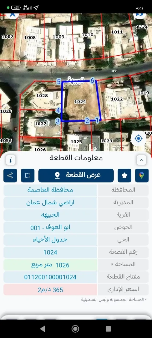 ارض للبيع تصلح اسكان