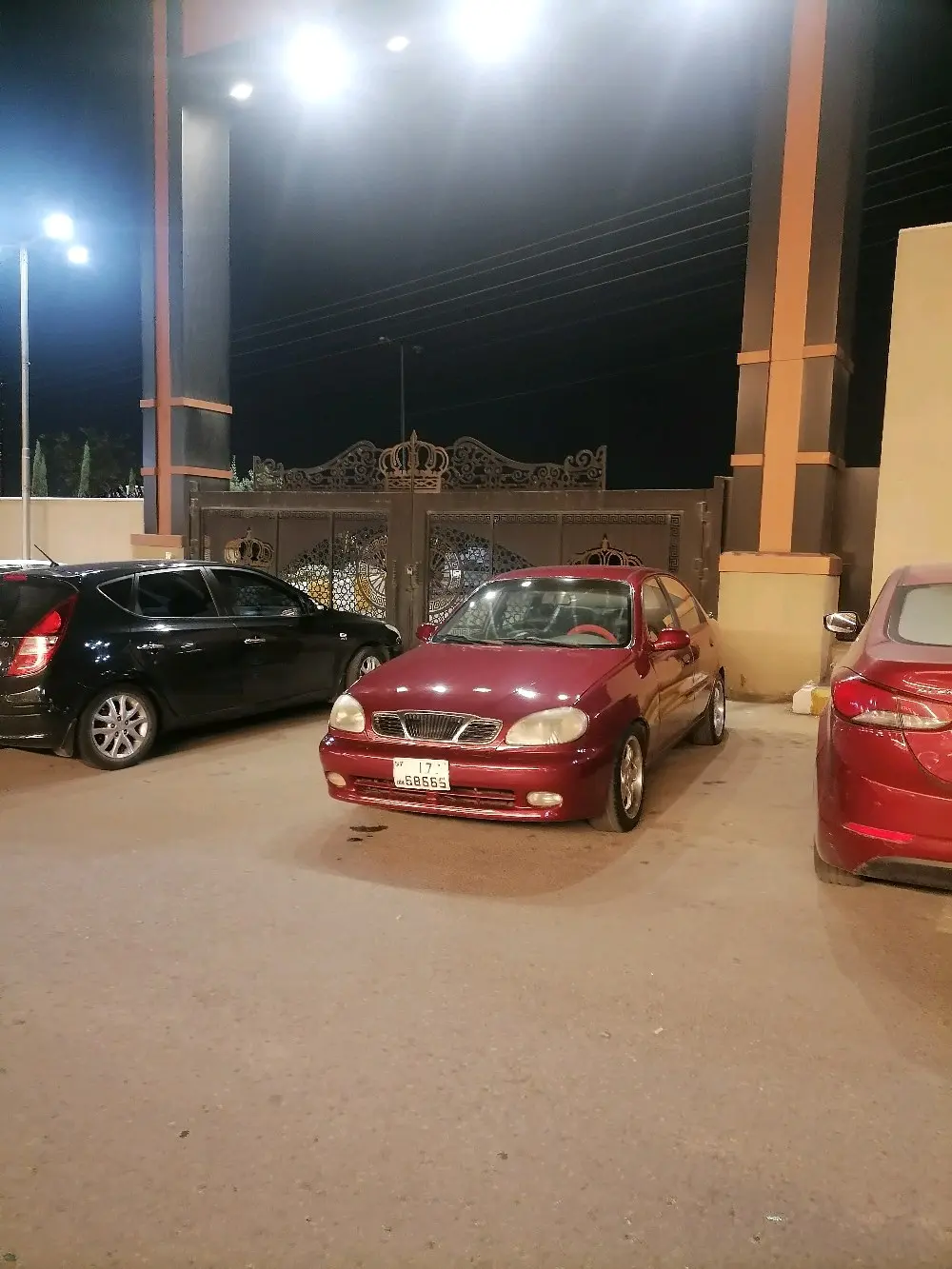 دايو لانوس موديل 1999 لون خمري