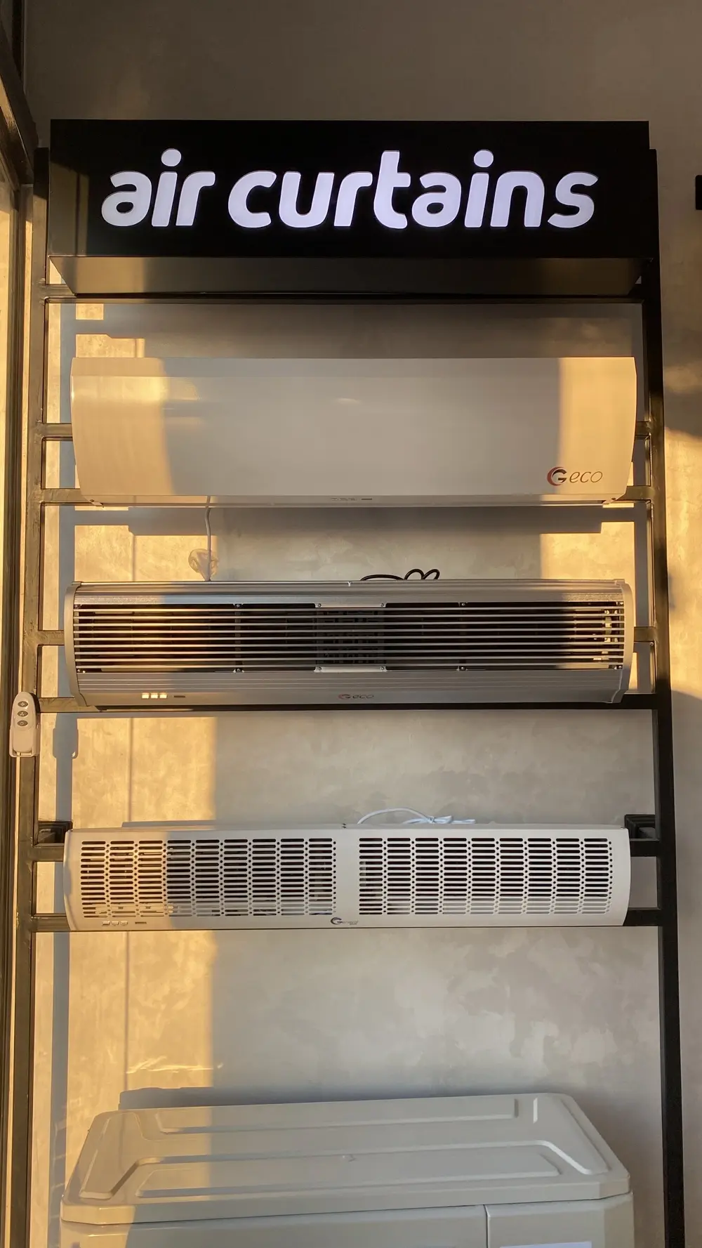 الوكيل الحصري لمكيفات Geco , General plus , national tronic