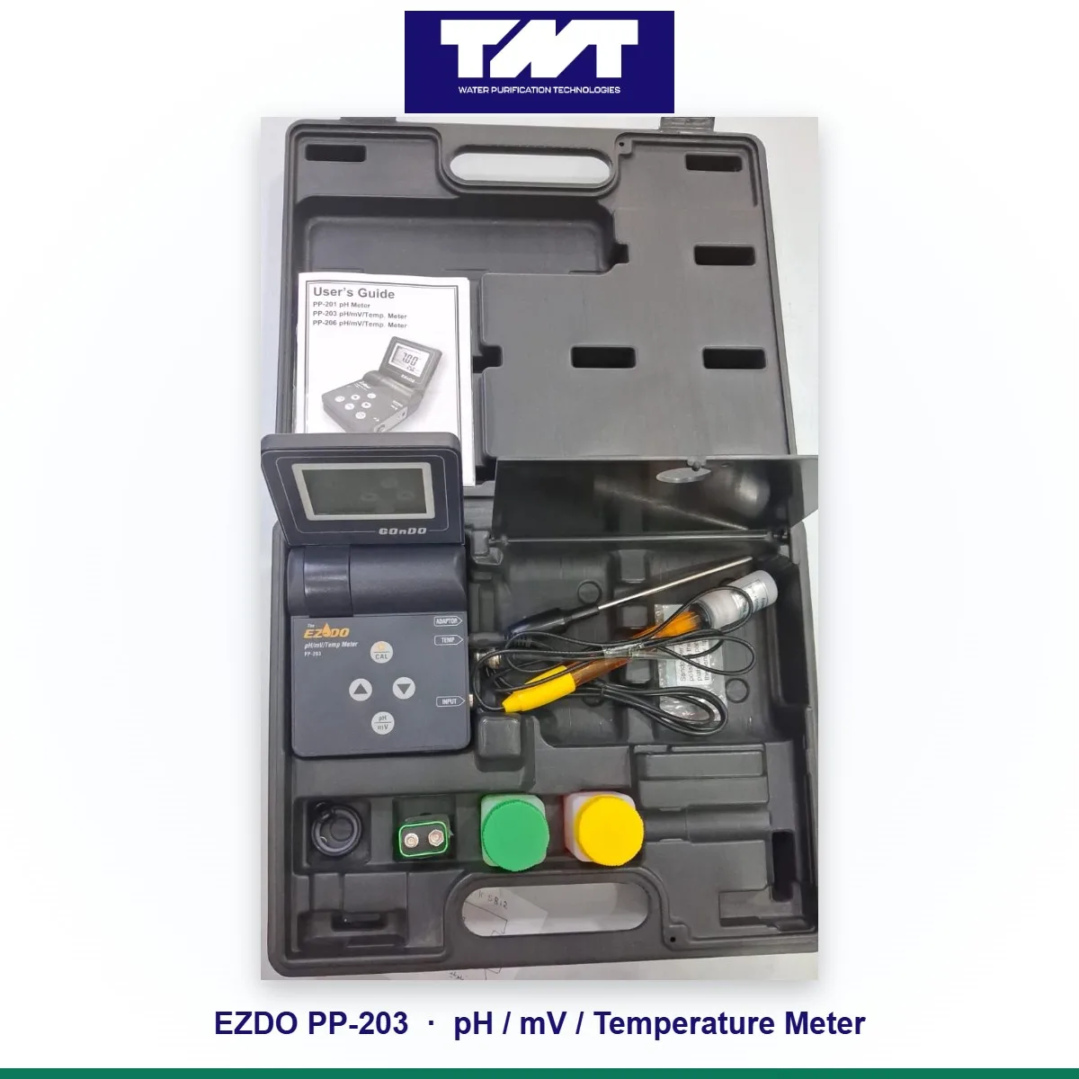جهاز فحص pH والحرارة EZDO PP-203