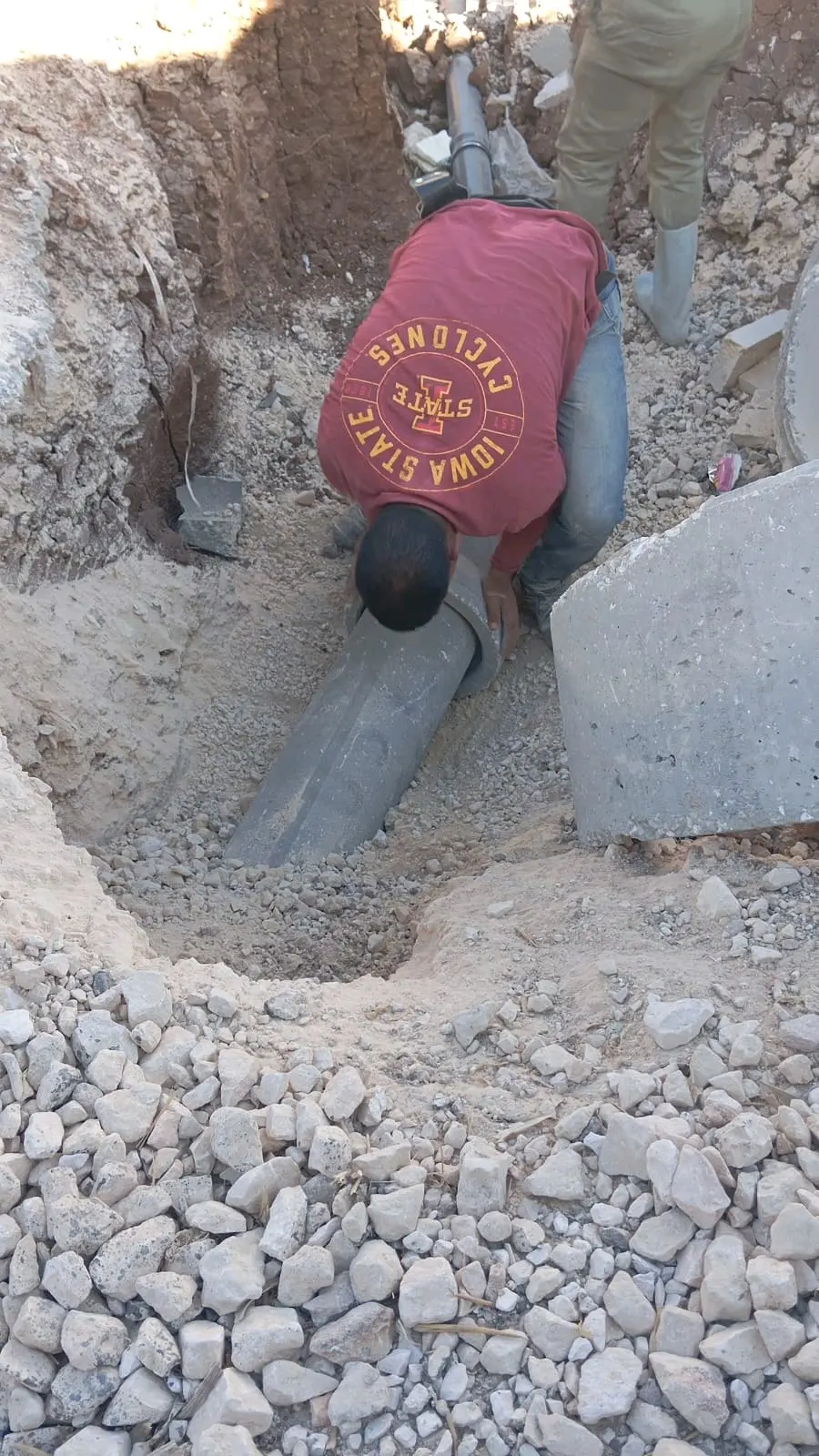 خدمات توصيل الصرف الصحي