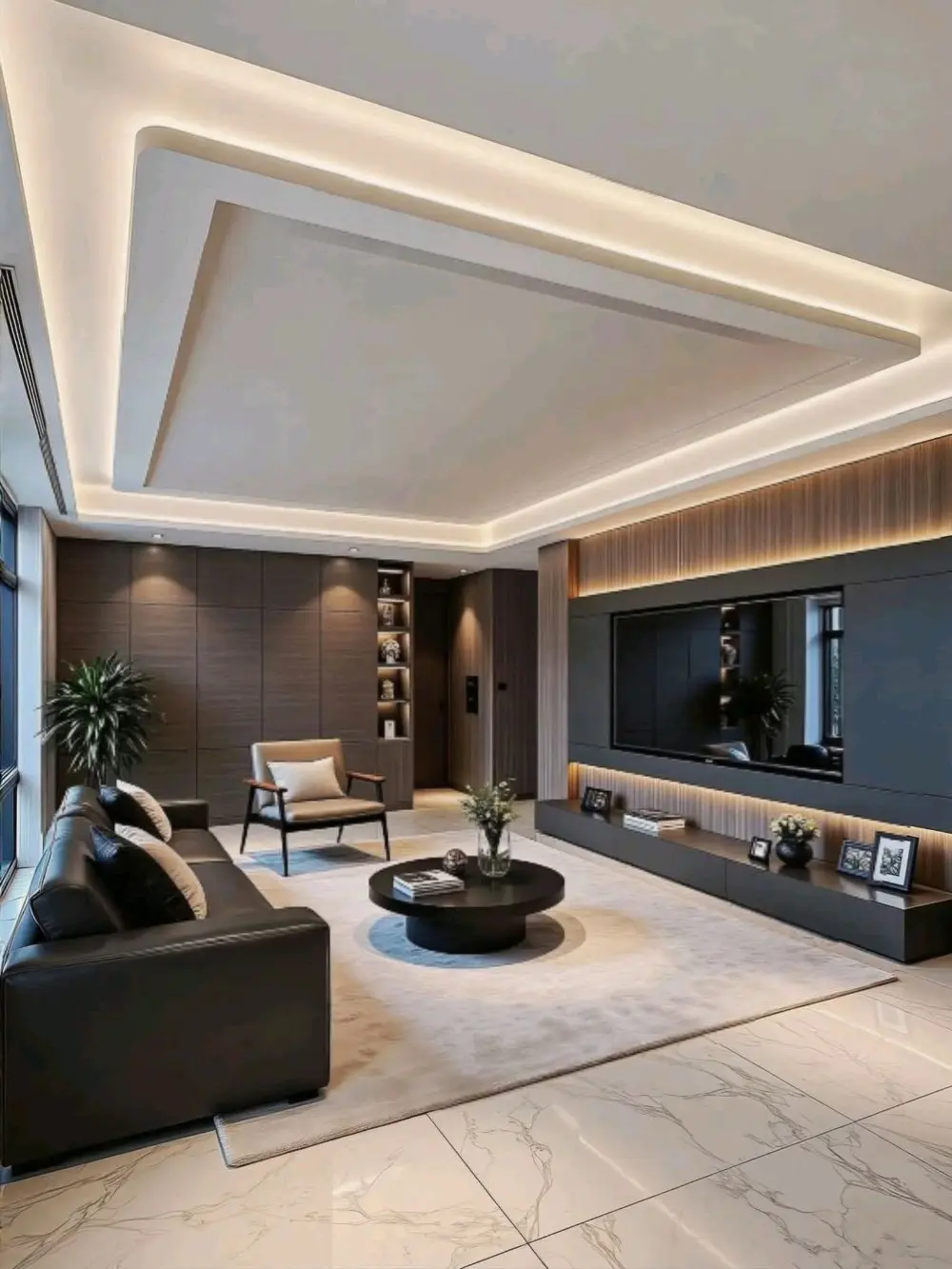 ديكور داخلي جبسوم بورد بديل خشب بديل رخام دهان ارضيات bvc  ارضيات باركيه