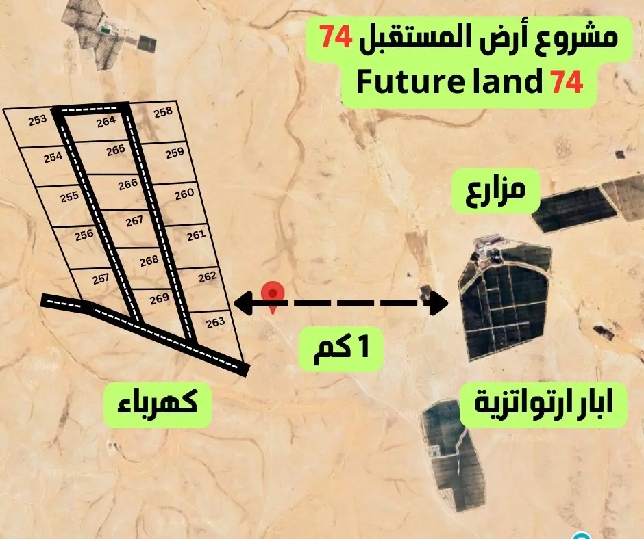 قطعة ارض بسعر مميز