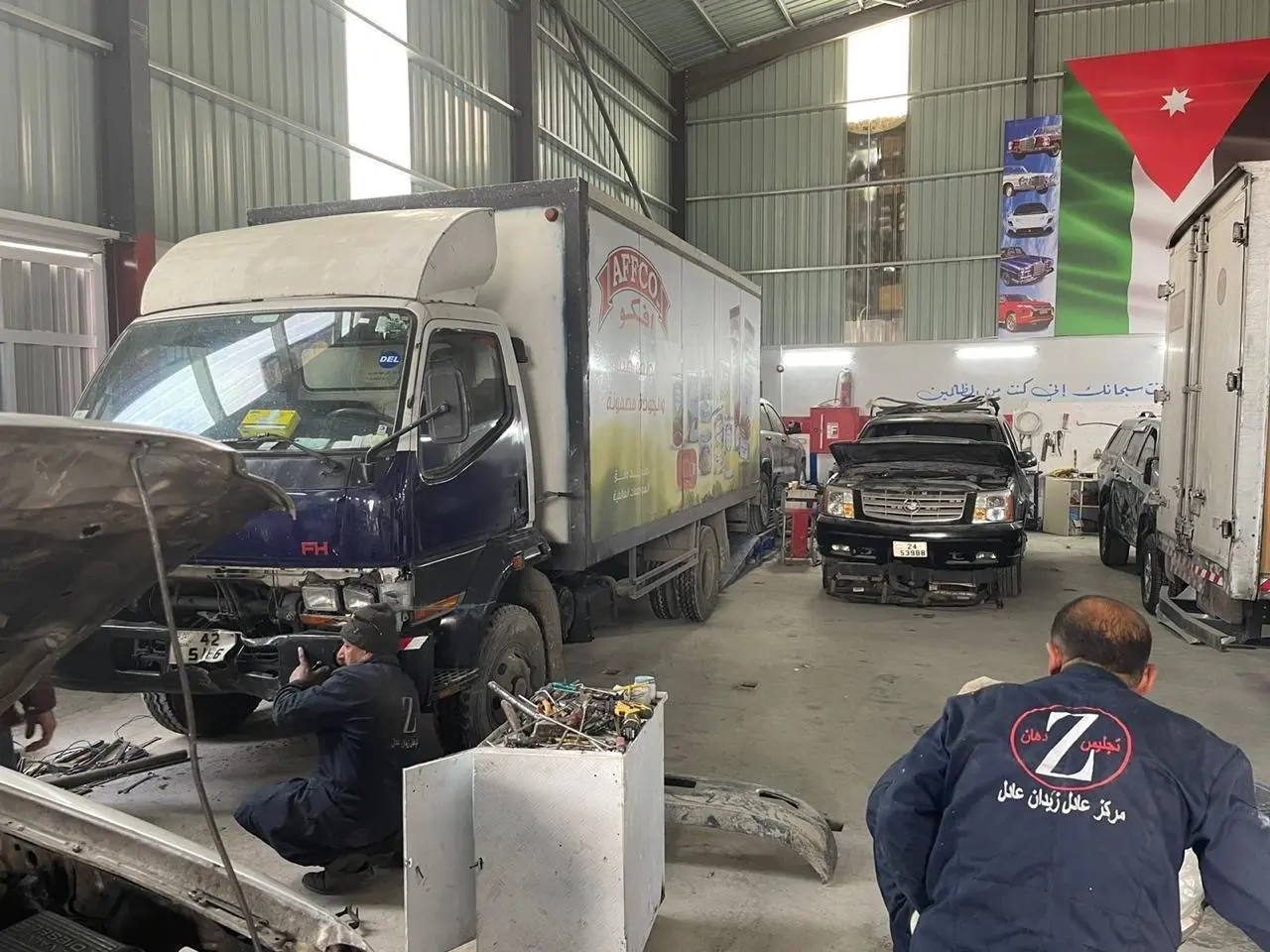 مركز تجليس ودهان سيارات معتمد لجميع شركات التامين