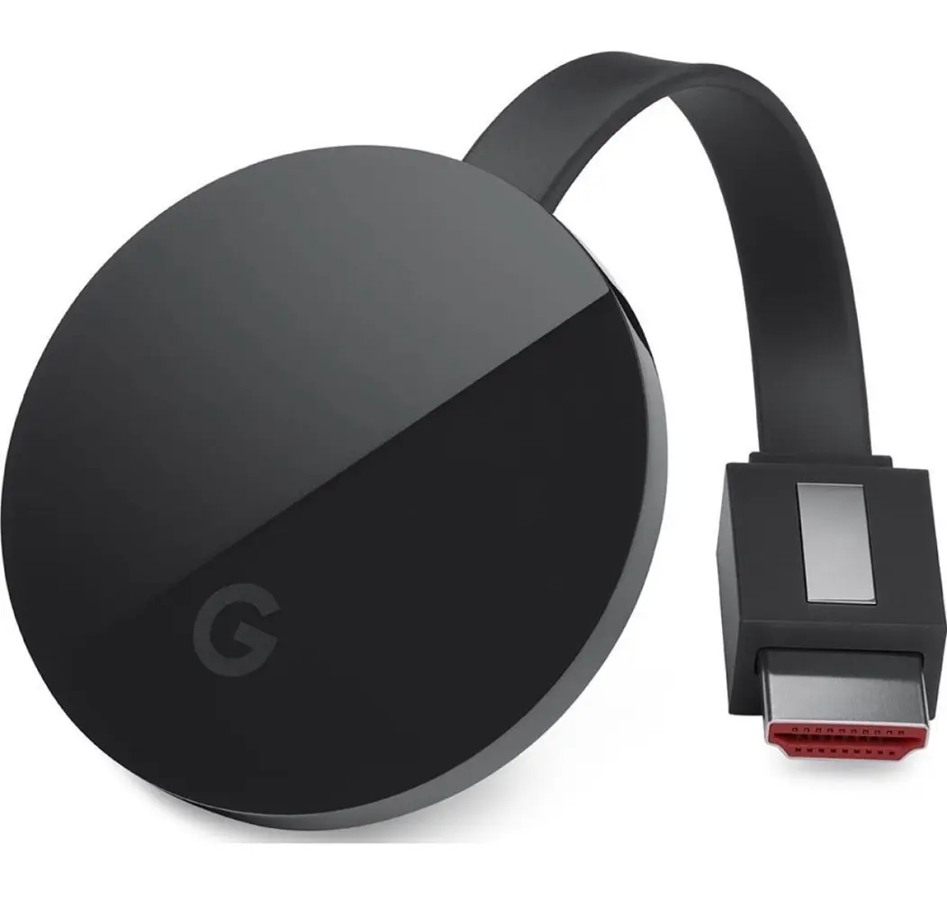 Google Chromecast Ultra 4K Smart TV Streaming Stick - Black