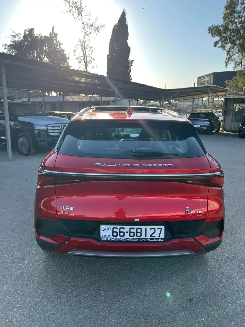 بي واي دي ايوان موديل 2023 بطاريه كبيره 510 فل ابشن بانوراما متحركه عداد قليل اص