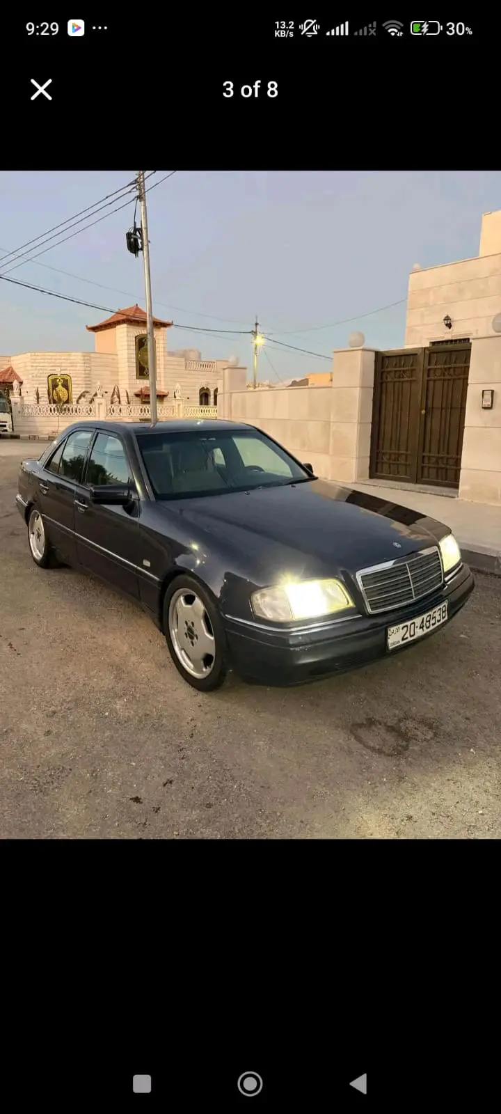 مرسيدس C200 موديل 1996