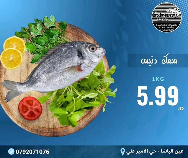 سمك الدنيس التركي