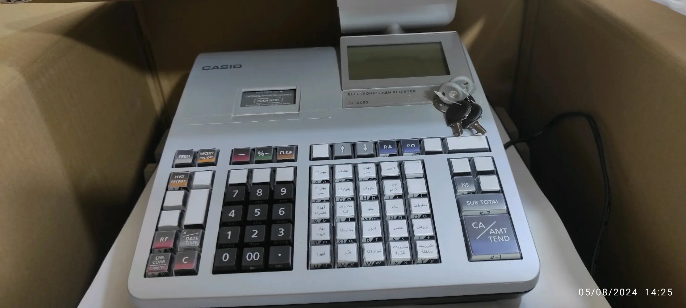 ELECTRONIC CASH REGISTER CASIO (BRAND NEW)