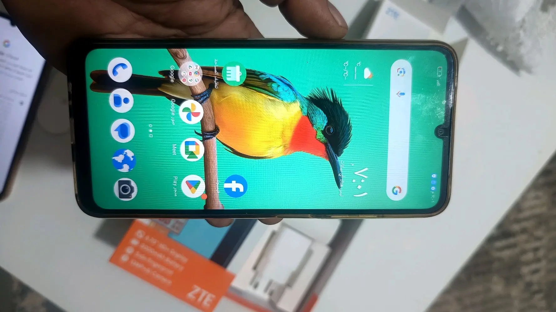 موبايل ZTE A55128 GB مستعمل مكفول بحال الجديد