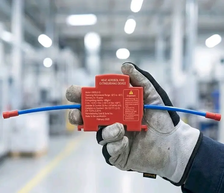 مُطفأة حريق أوتوماتيكية