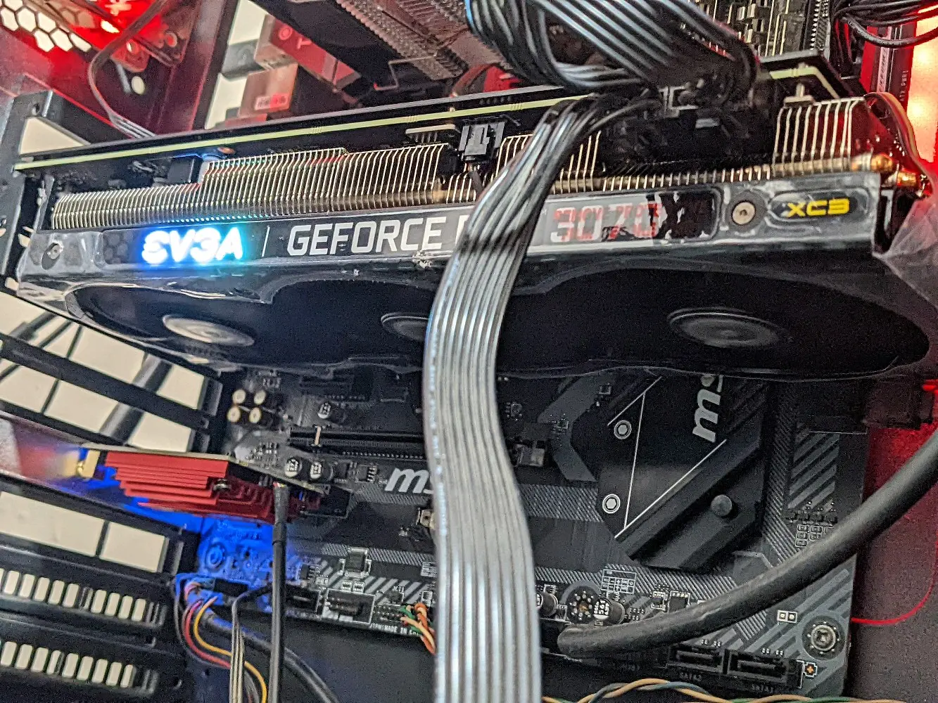 كرت شاشة Nvidia GeForce RTX 3070 EVGA XC3 ULTRA