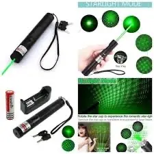 قلم ليزر اخضر موشر للجامعات للمحاضرات لدروس للحفلات للمناسبات لملاعبة الحيوانات