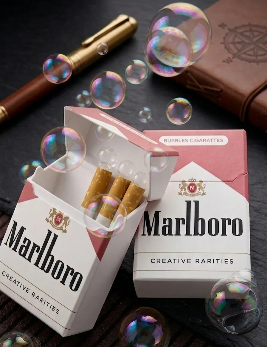 سجائر فقاعات شبه الدخان - Bubbles Cigarettes