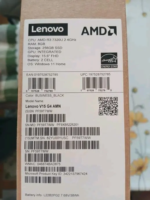 مطلوب اجهزة لابتوبات Lenovo فئات V14 V15 G2 G3 G4  IAP  IRU