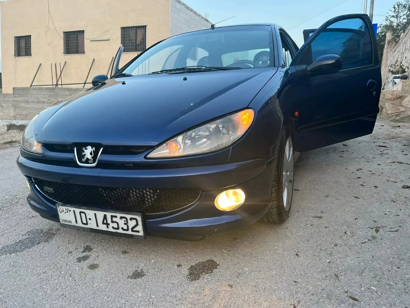 بيجو 206 موديل 2006 جير عادي