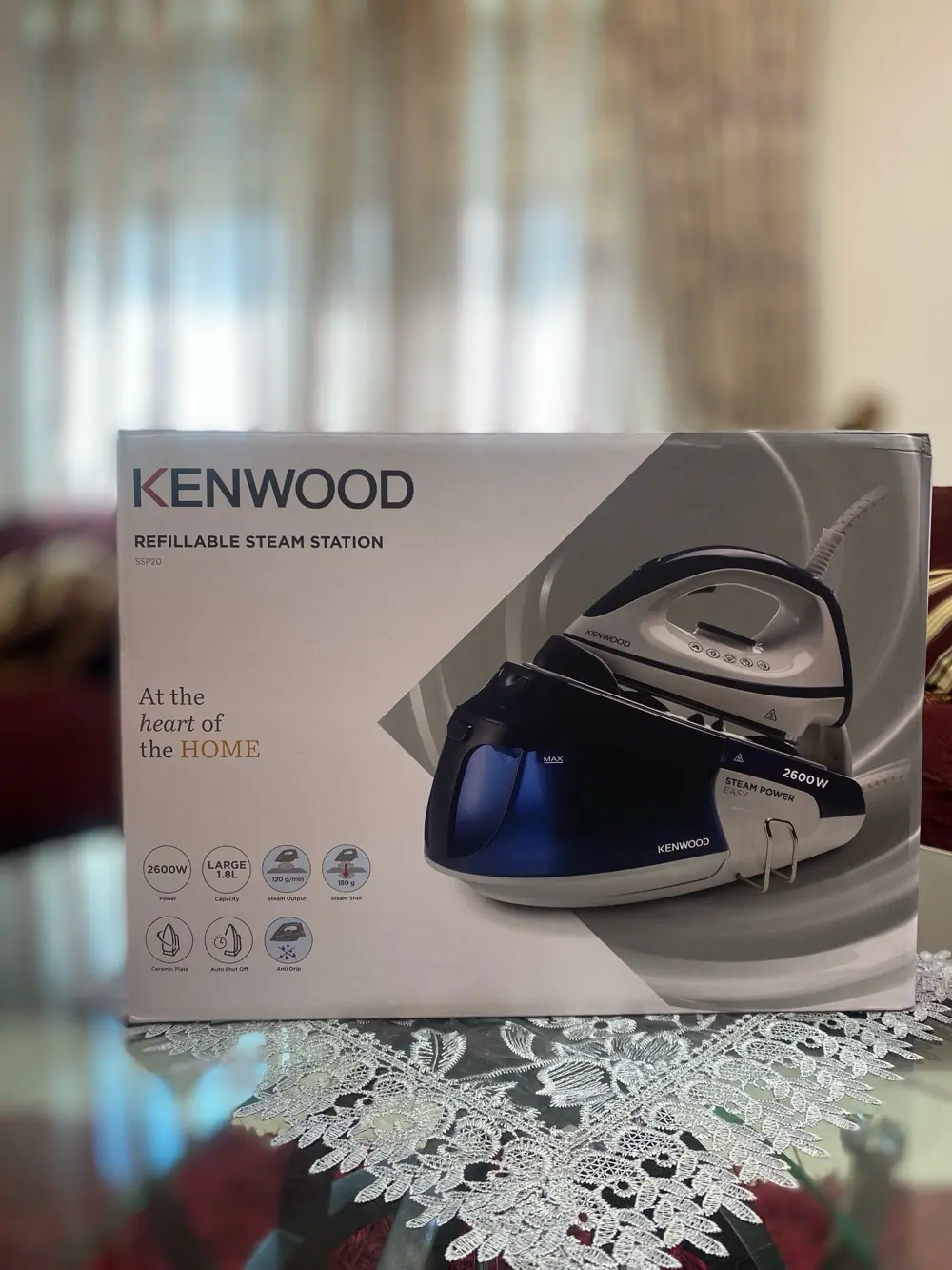 مكواة بخار كينوود - Refillable Steam Station (SSP20)