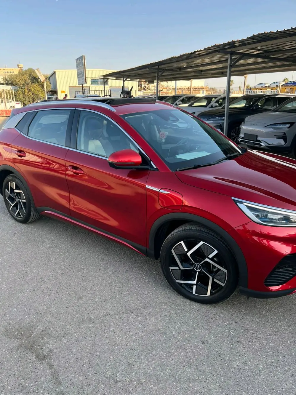 بي واي دي ايوان موديل 2023 بطاريه كبيره 510 فل ابشن بانوراما متحركه عداد قليل اص