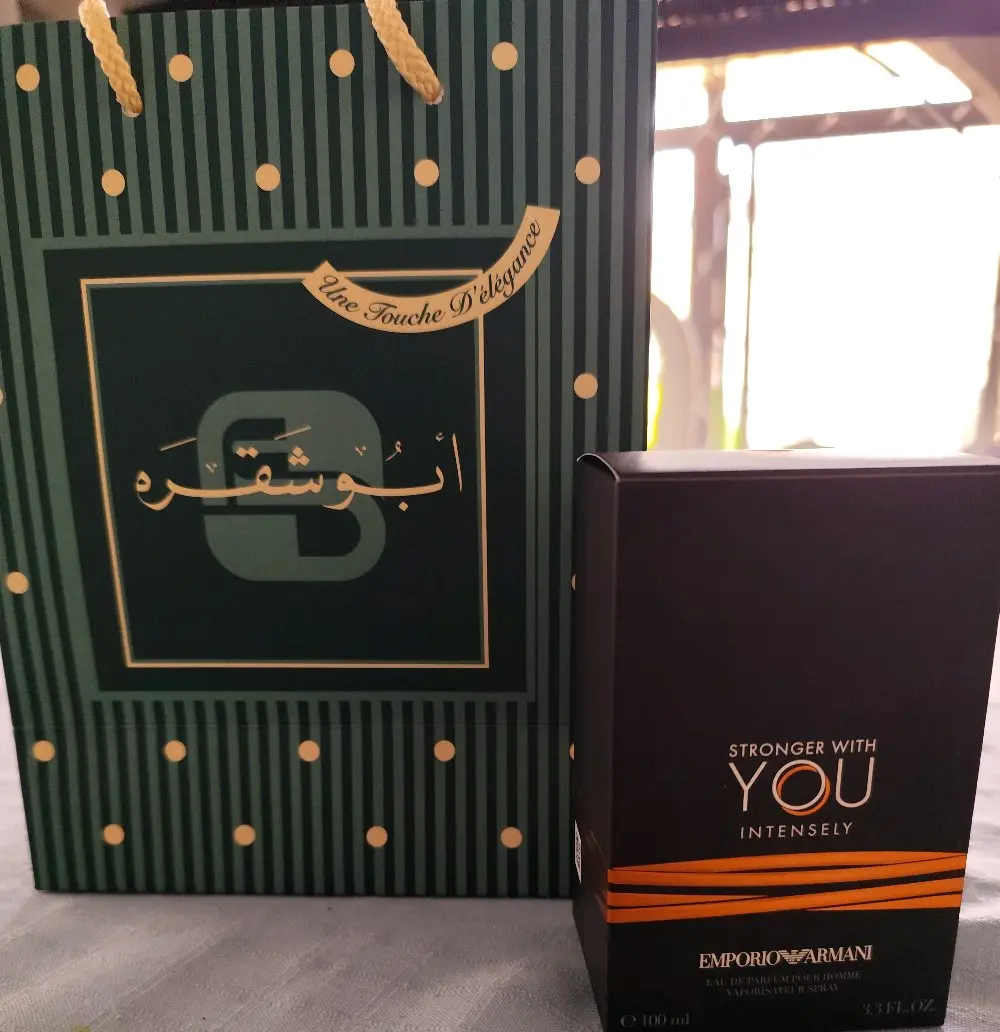 عطر أرماني  أصلي من ابو شقرة فرع البيادر تاريخ الشراء   ٢٠٢٦/٢/٧