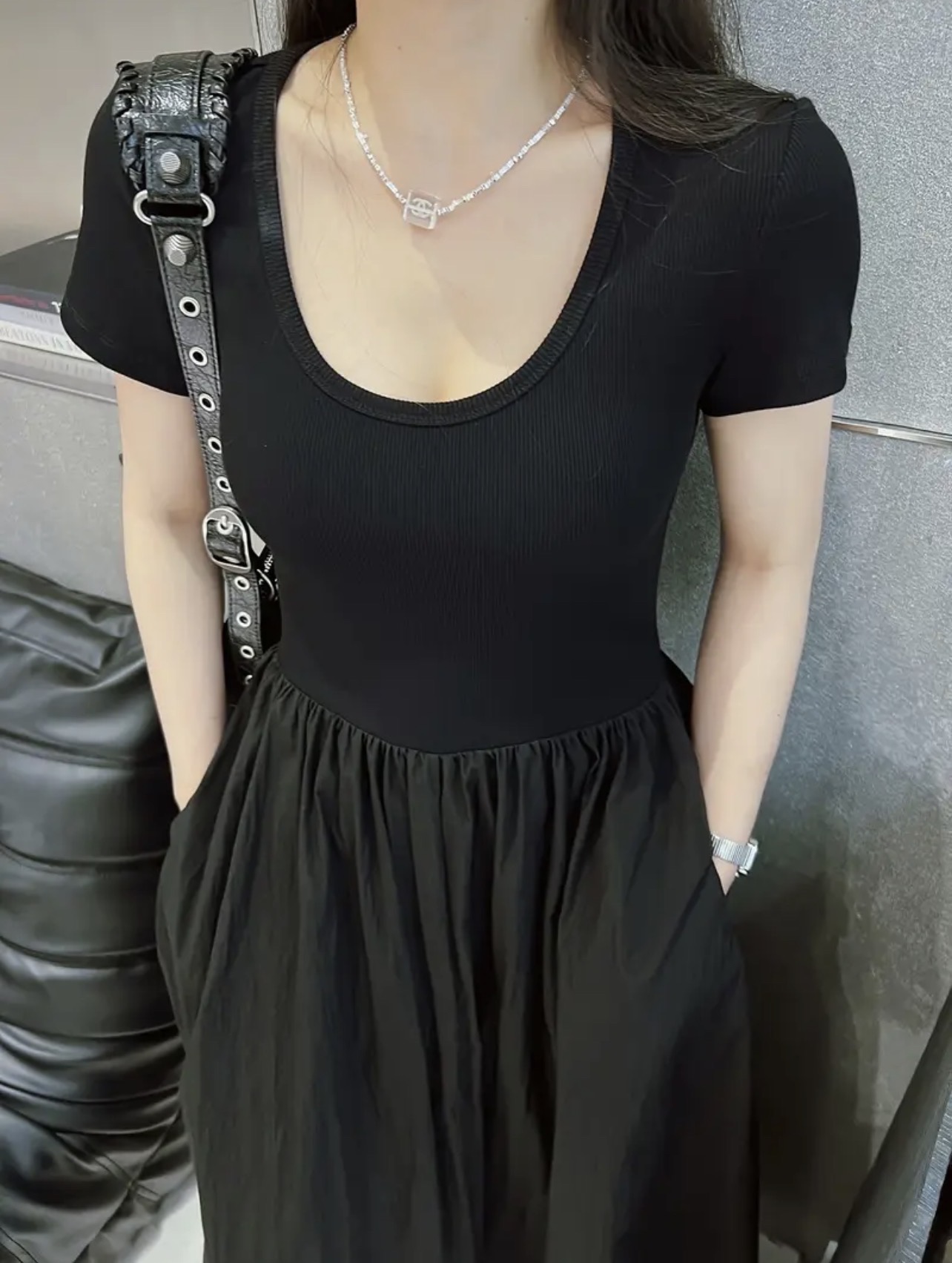 Summer Slim-Fit Short Sleeve Dress