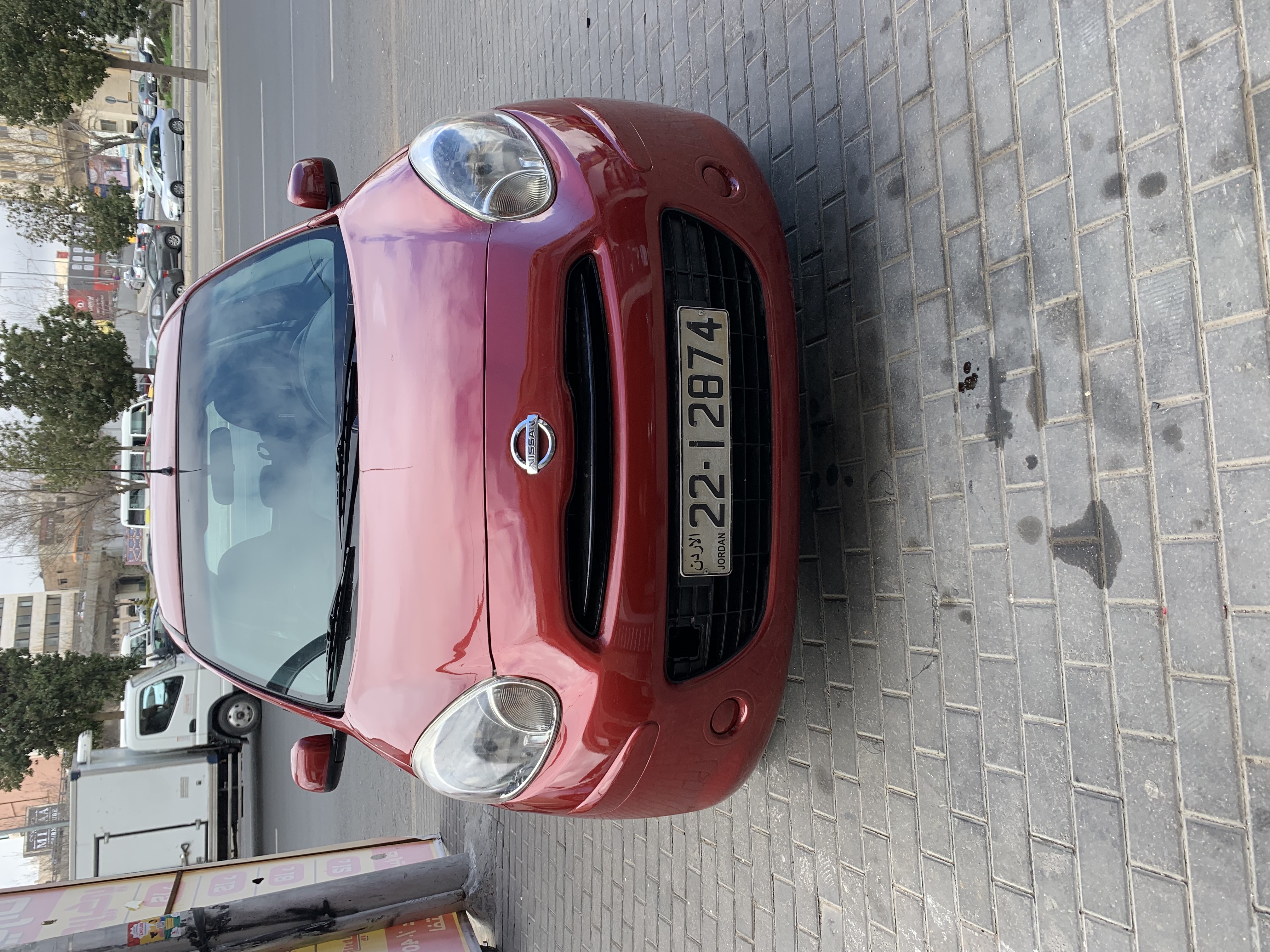 نيسان ميكرا ٢٠١٢ اوتوماتيك ماتور جديد ١٦٠٠ الفحص مرفق