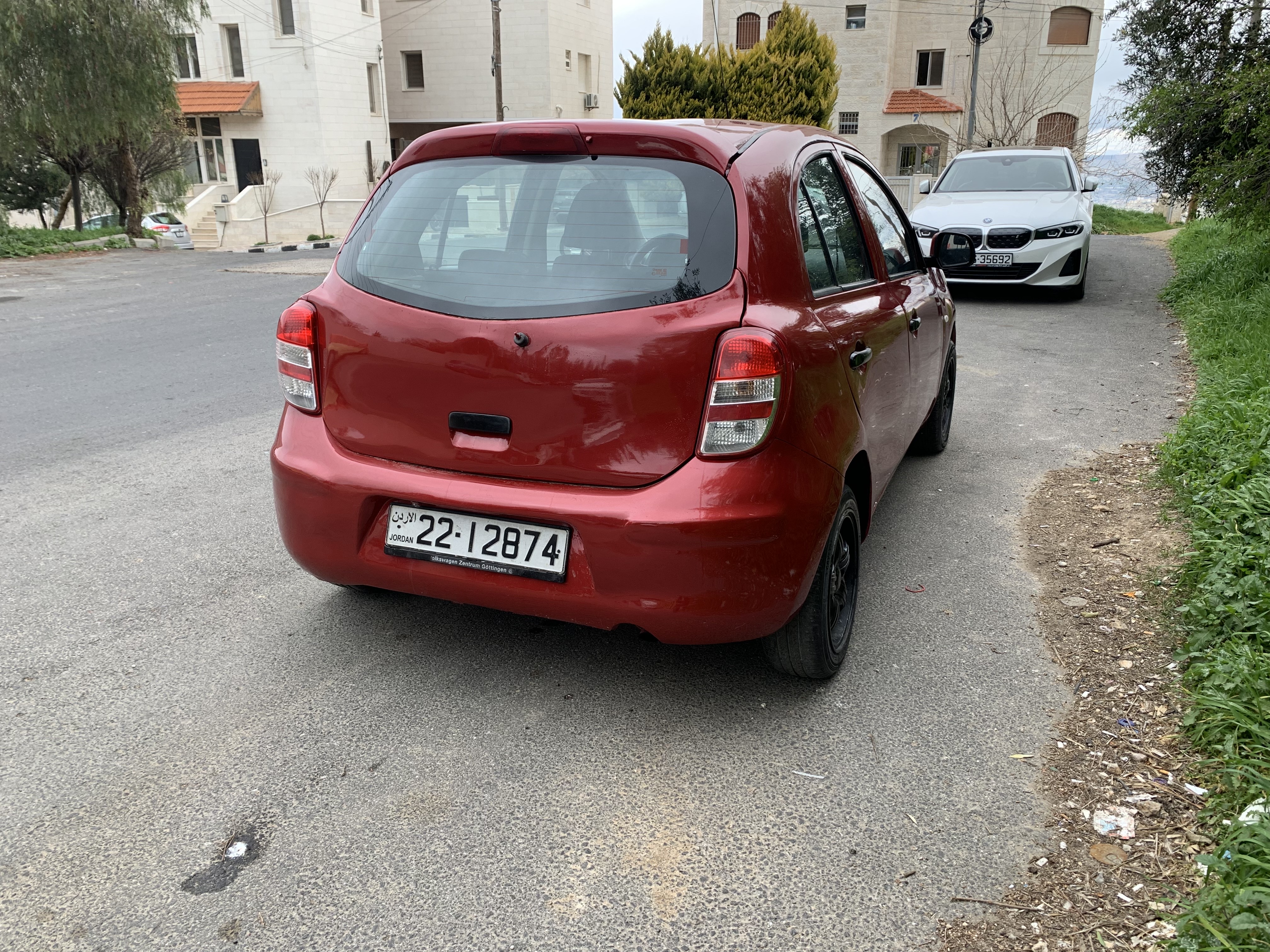 نيسان ميكرا ٢٠١٢ اوتوماتيك ماتور جديد ١٦٠٠ الفحص مرفق