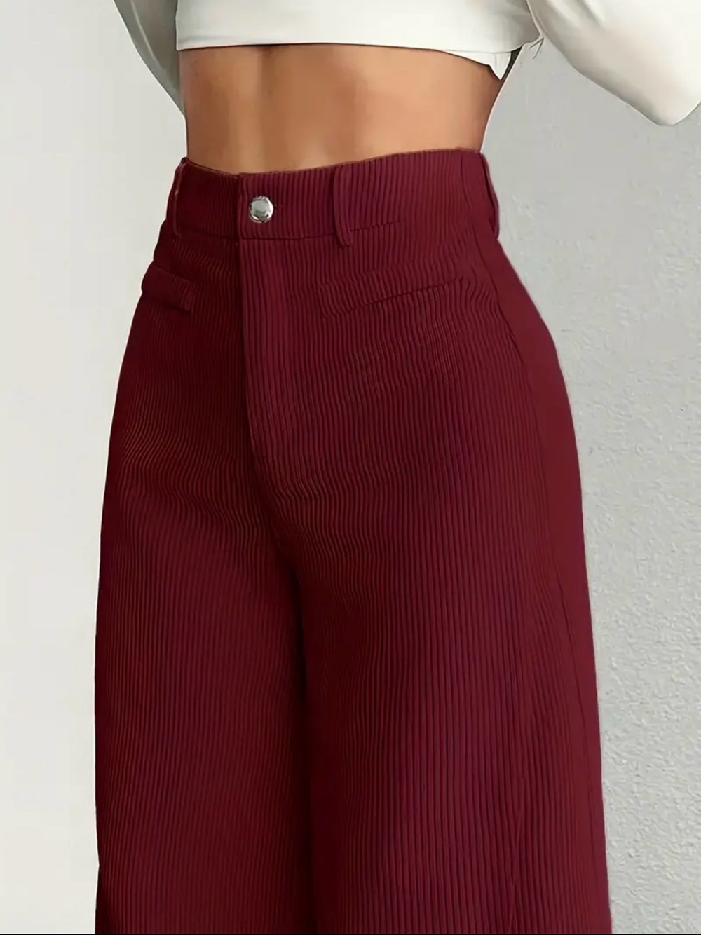 Women's Elegant Straight-Leg Pants