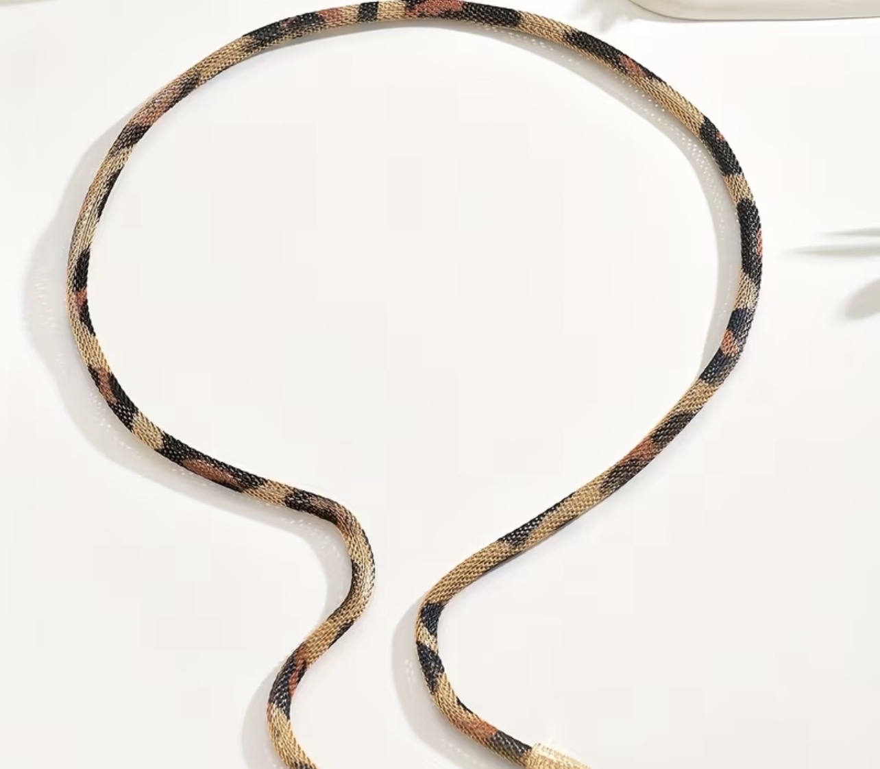 Snake-Shaped Necklace