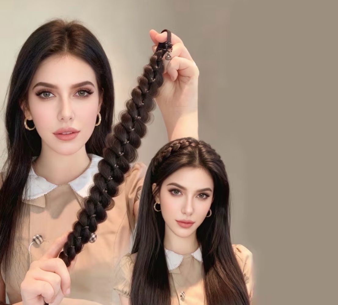 Magnetic Hair Braid Headband