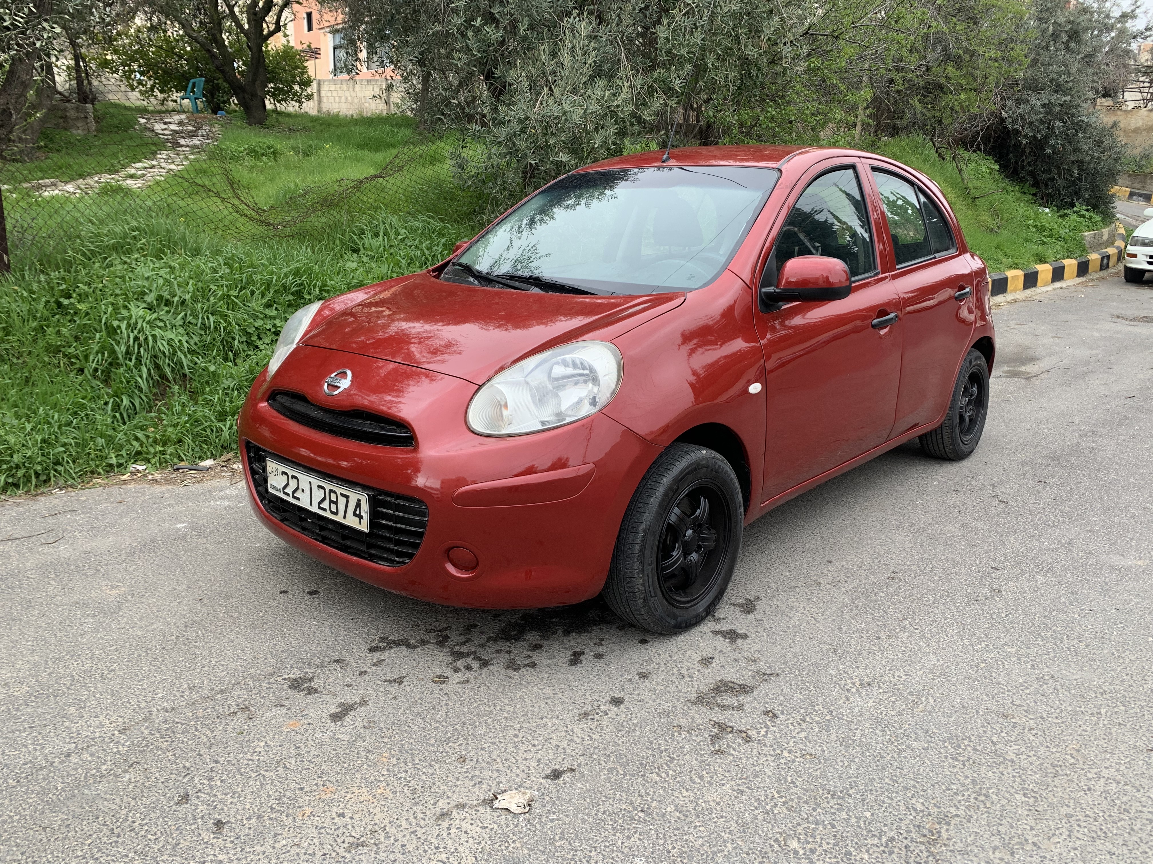 نيسان ميكرا ٢٠١٢ اوتوماتيك ماتور جديد ١٦٠٠ الفحص مرفق