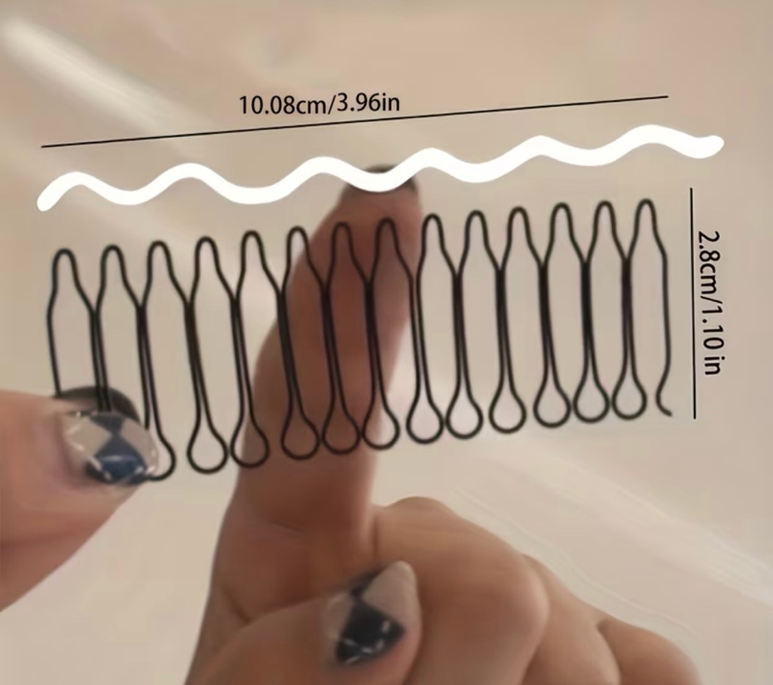 Wave Hair Trimming Fork Comb