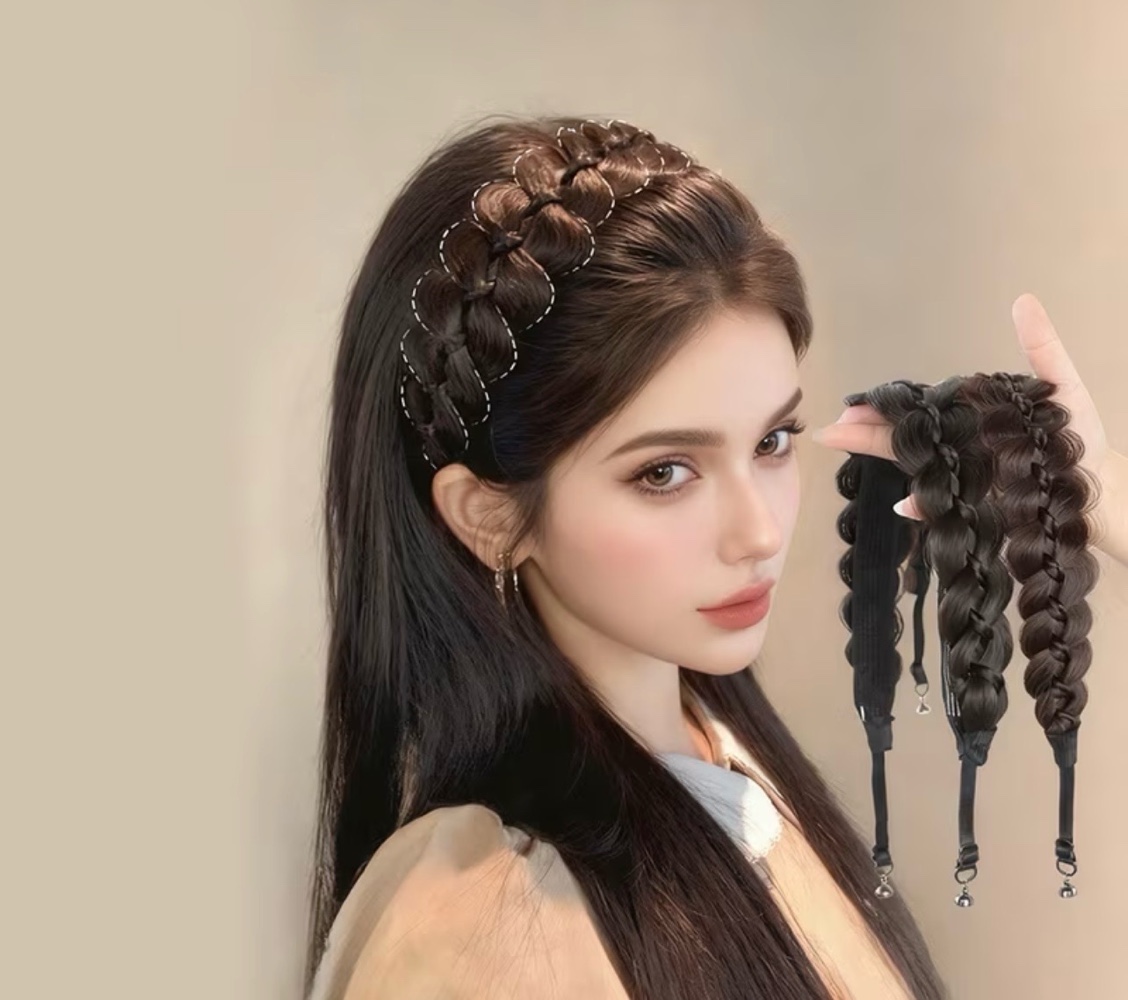 Magnetic Hair Braid Headband