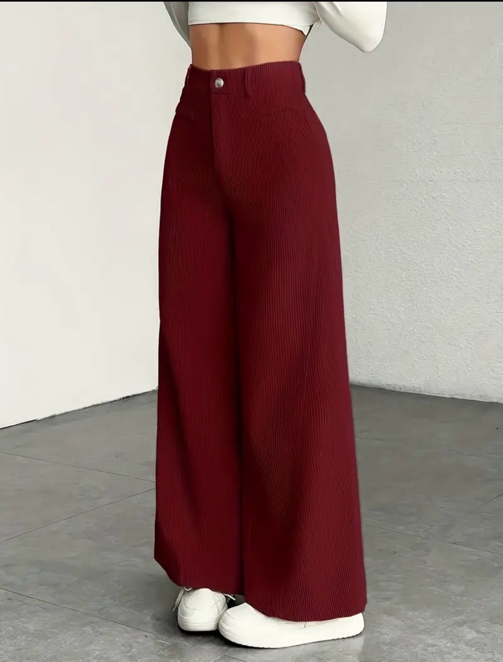 Women's Elegant Straight-Leg Pants