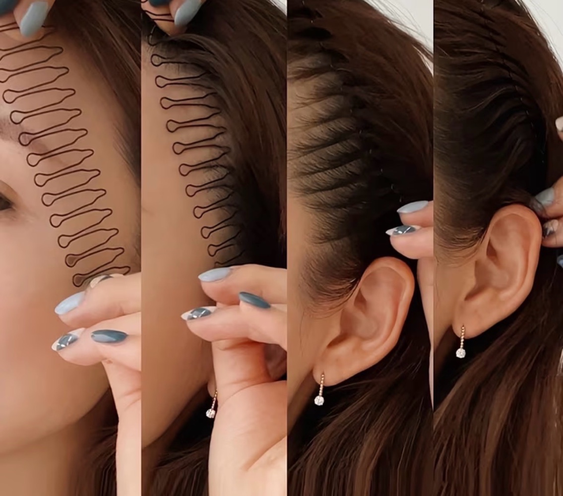 Wave Hair Trimming Fork Comb