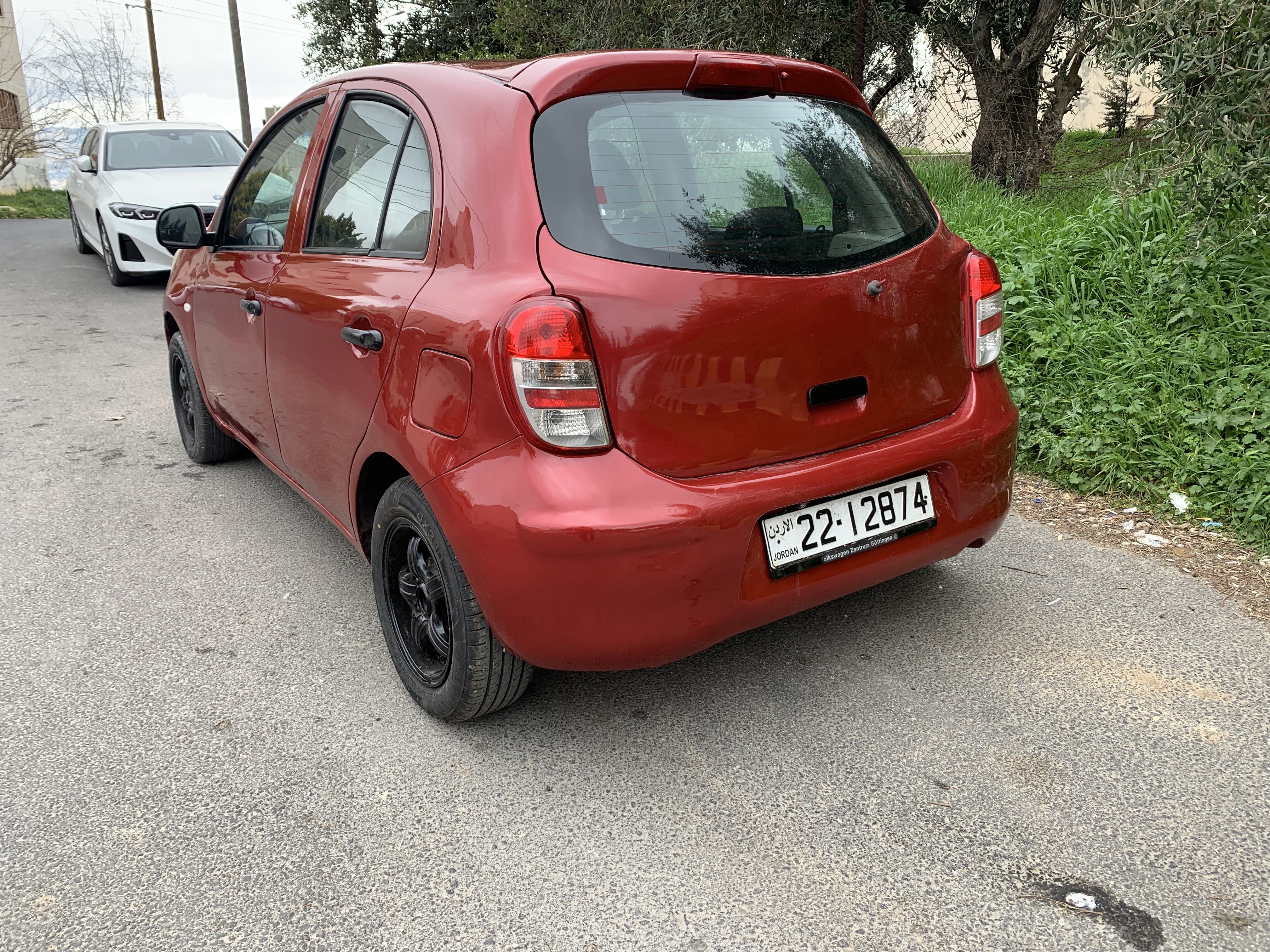 نيسان ميكرا ٢٠١٢ اوتوماتيك ماتور جديد ١٦٠٠ الفحص مرفق