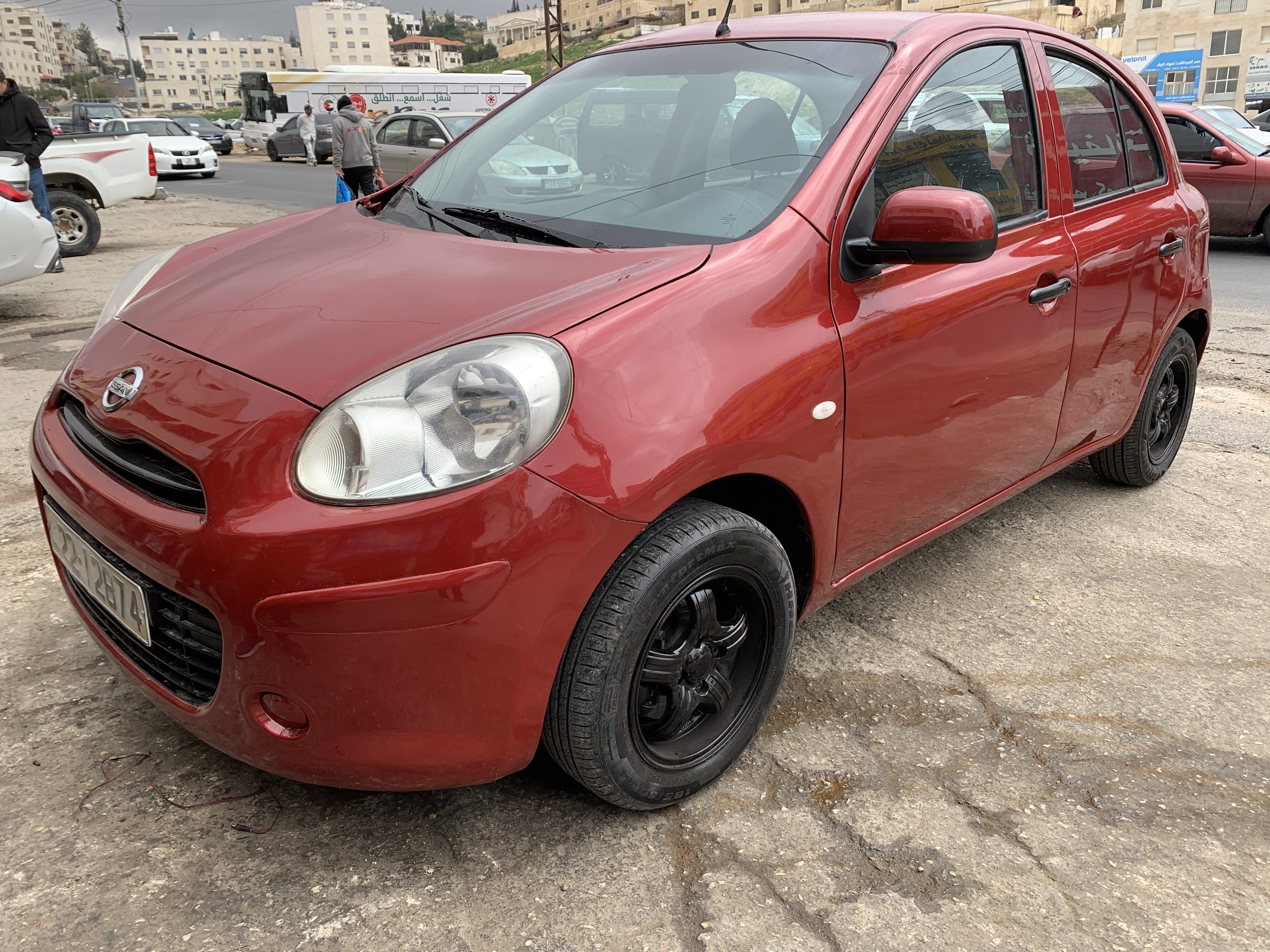 نيسان ميكرا ٢٠١٢ اوتوماتيك ماتور جديد ١٦٠٠ الفحص مرفق