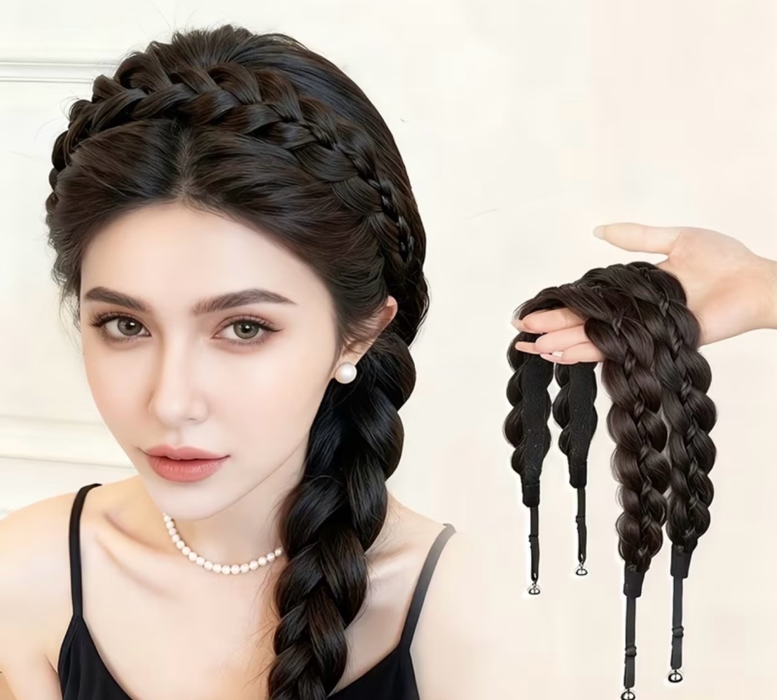 Magnetic Hair Braid Headband