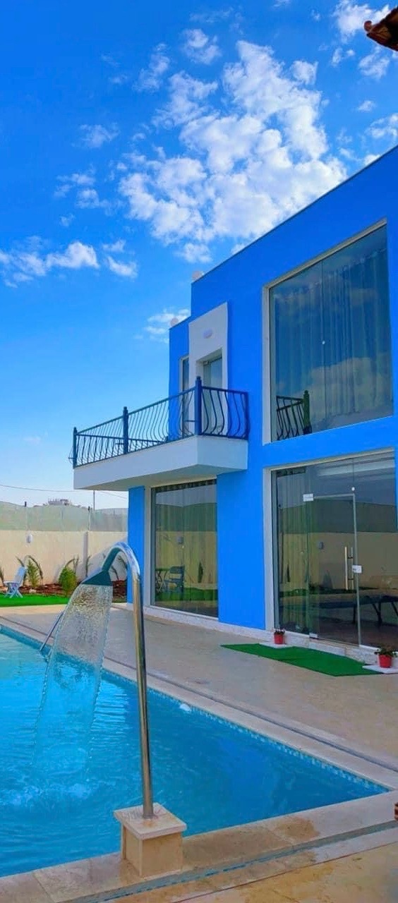 blue villa